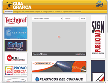 Tablet Screenshot of guiagrafica.com